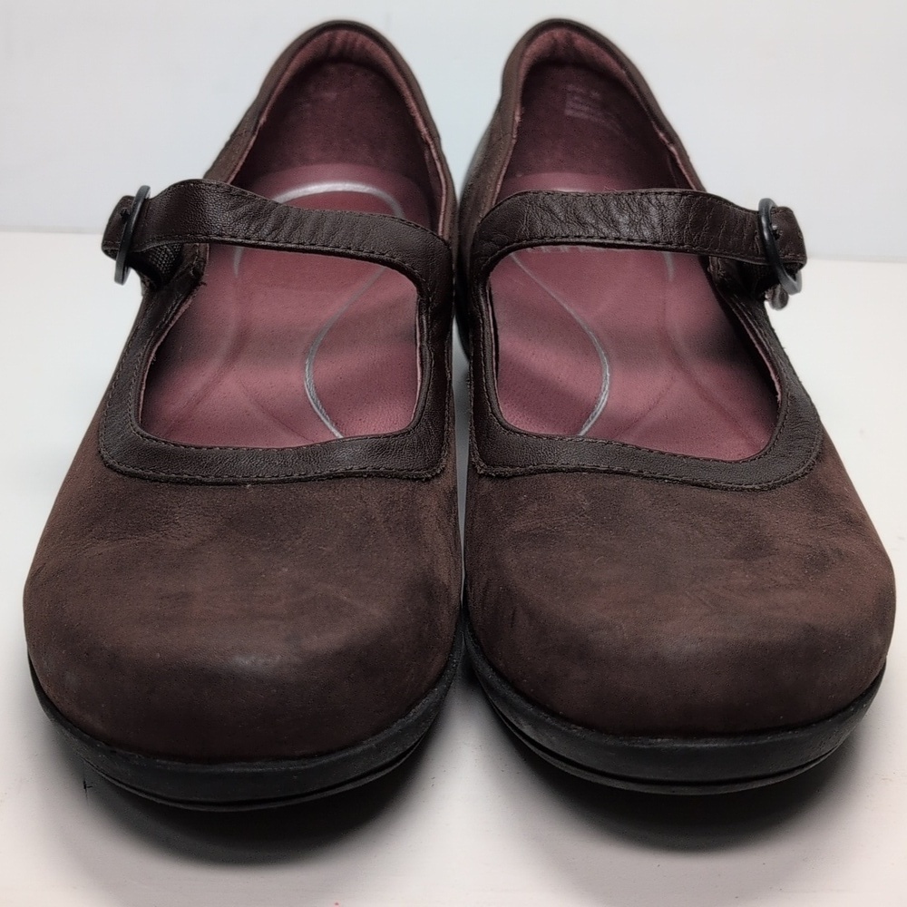 Dansko Misty Nappa MaryJane wedge shoes women's size 8.5 - 9 EU 39 - Picture 3 of 16